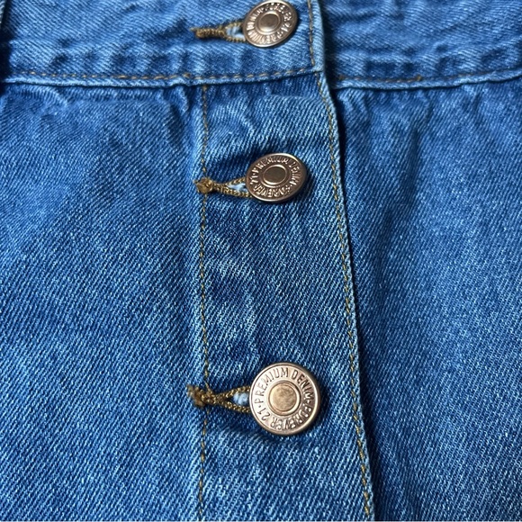 Forever 21 - Denim Buttoned Skirt - Picture 3 of 5
